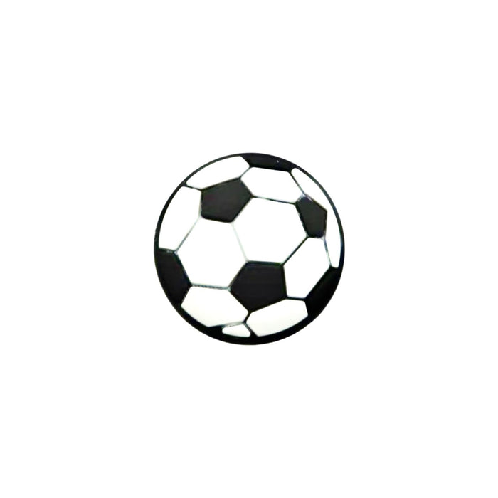 Wholesale Football themed cartoon hole shoes, flower shoe buckles, DIY detachable shoe decoration accessories wholesale PVC soft rubber