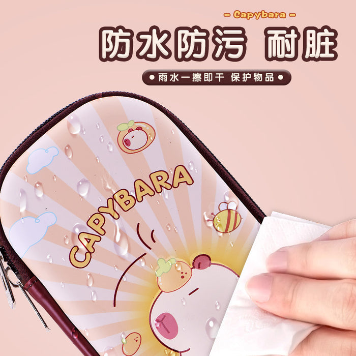 Wholesale Cartoon Pencil Case for Primary School Students Large Capacity Storage