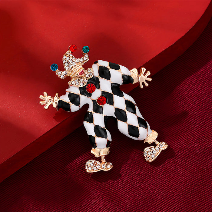 Wholesale Retro Niche Christmas Brooch