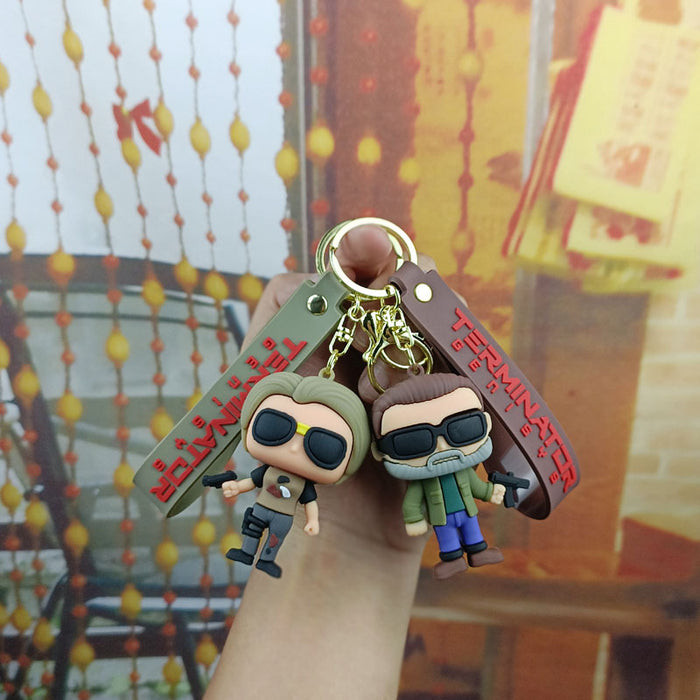 Wholesale Science fiction movie character keychains