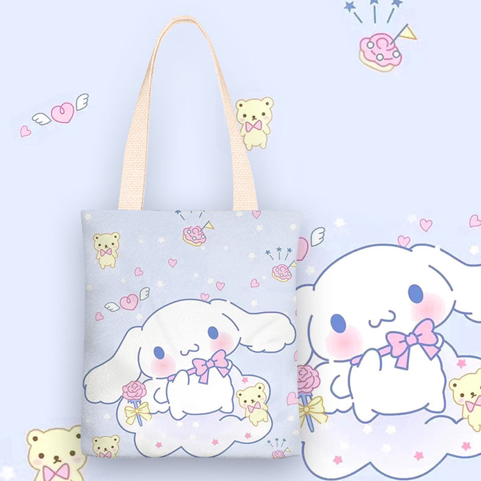 Wholesale Cute cartoon canvas shoulder bags