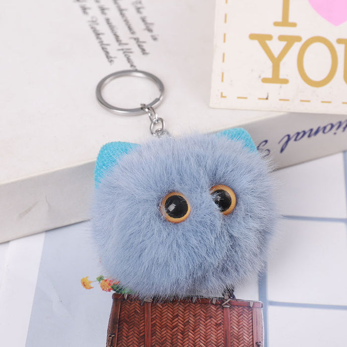 Wholesale  plush keychain pendant car pendant bag pendant gift