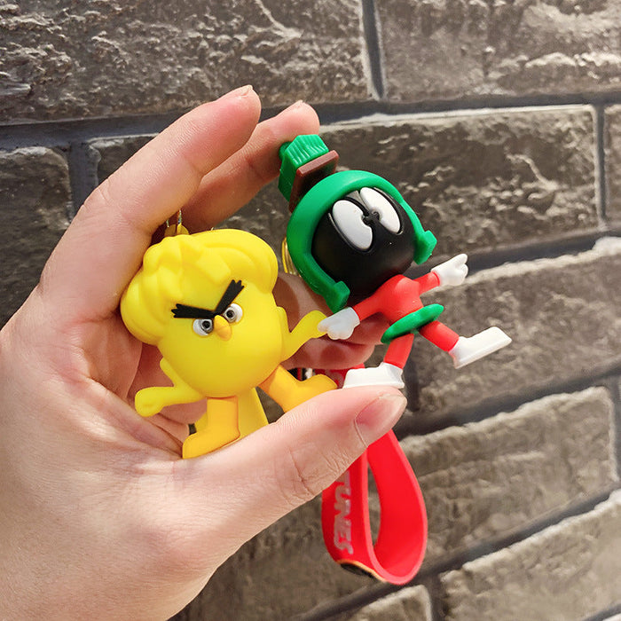 Wholesale Keychains PVC Hardware Cute Cartoon (M) JDC-KC-JCai062