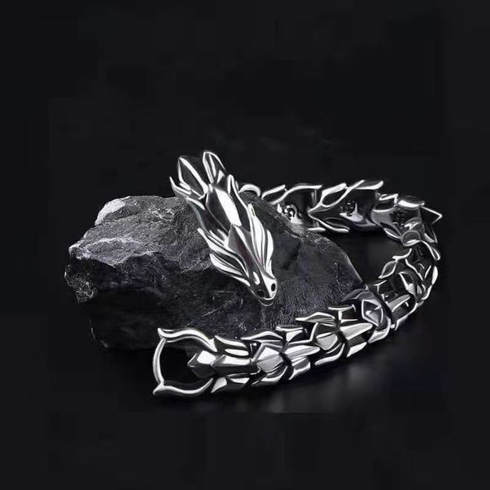 Wholesale Silver Plated Vintage Keel Bracelet JDC-BT-Yunj002