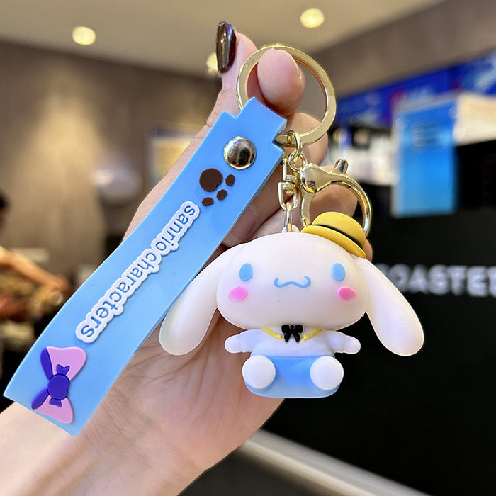 Wholesale Silicone Cartoon Keychain Pendant Keychain JDC-KC-ZiX016