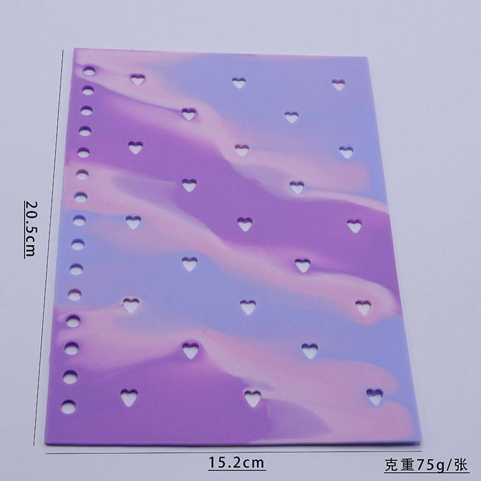 Wholesale  Silicone Book Cover  Notebook Cute Buckle Book Hand Book Notebook