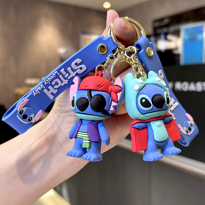 Wholesale Cartoon Silicone Keychains (F) JDC-KC-ZiXing001