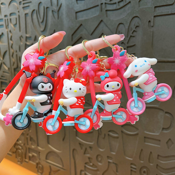 Wholesale Silicone Cartoon Doll Keychain（S） JDC-KC-YanG034