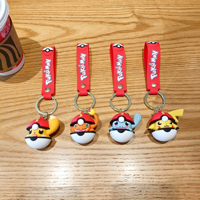 Wholesale Cartoon Keychain with PVC Car Key Accessory for Boutique Resale