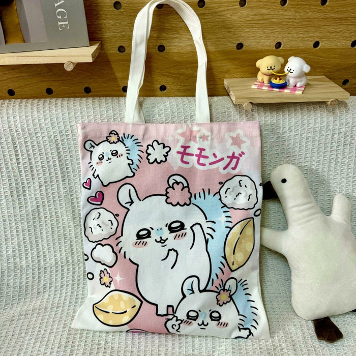 Wholesale Cute Cartoon Large-Capacity Canvas Shoulder Bag