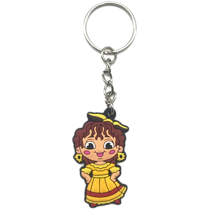 Wholesale 10PCS Cute Cartoon PVC Keychain JDC-KC-XingY007