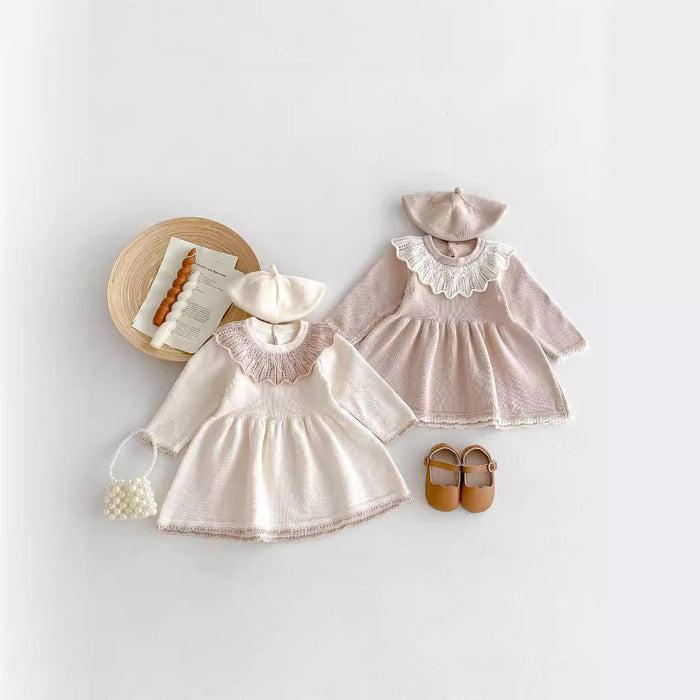 Wholesale Autumn Dress Knitted Sweater Baby Clothes JDC-BC-WeiNiS005