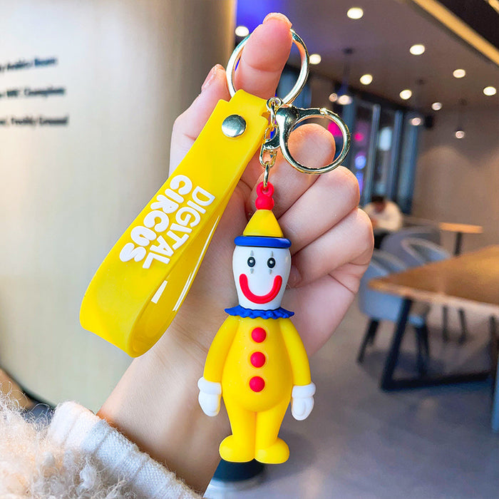 Wholesale Cartoon Doll PVC Keychain JDC-KC-YuanD002