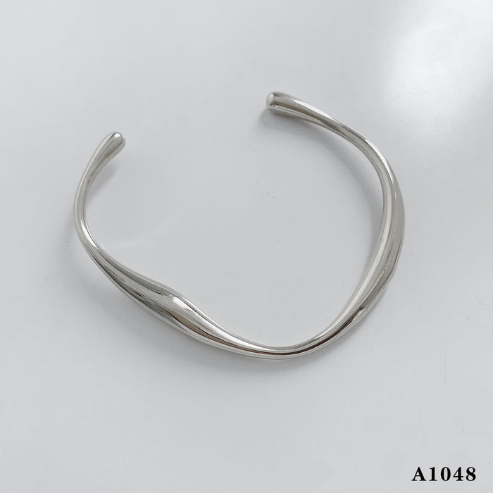 Wholesale Women S Stainless Steel Gold Love Bead Stacking Bracelet Set Tennis Chain Fashion Jewelry Accessory