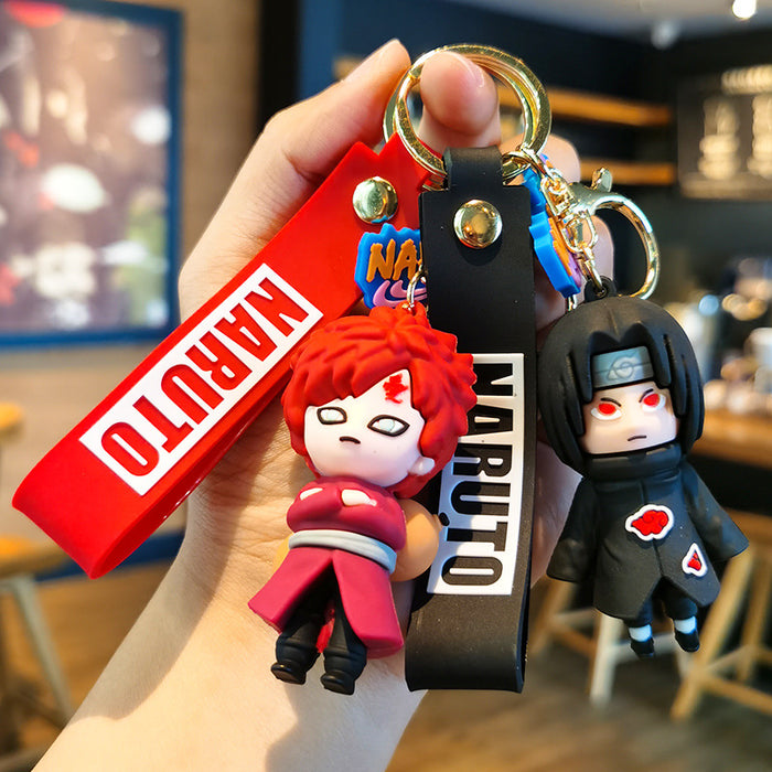 Wholesale Rubber Cartoon Doll Keychain JDC-KC-Tingm195