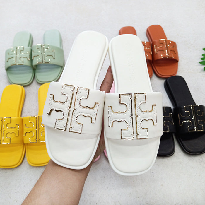 Wholesale of 2024 Summer New One Word Beach Casual Slippers JDC-SP-YaNuo002