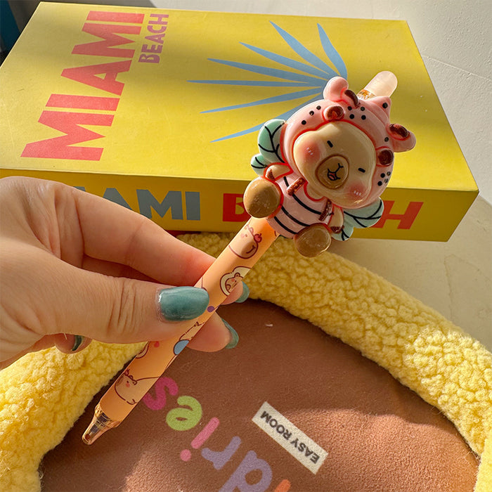 Wholesale Little Bear retractable gel pen smooth writing and quick drying