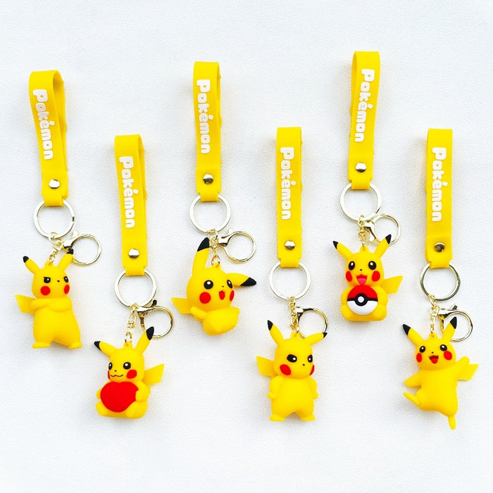 Wholesale PVC Cartoon Doll Keychain JDC-KC-WuYi218