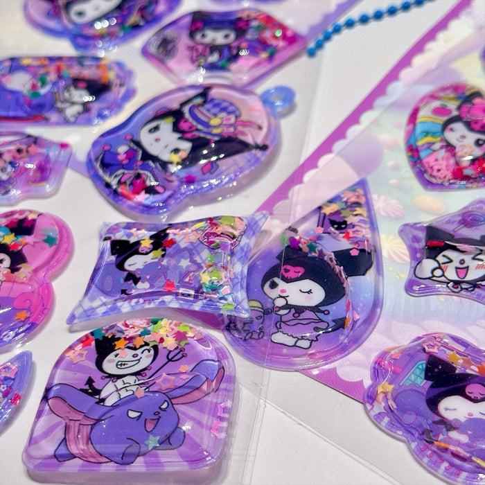 Wholesale Cute Stickers Shake Water Stickers Cartoon Fun DIY Stereo Stickers