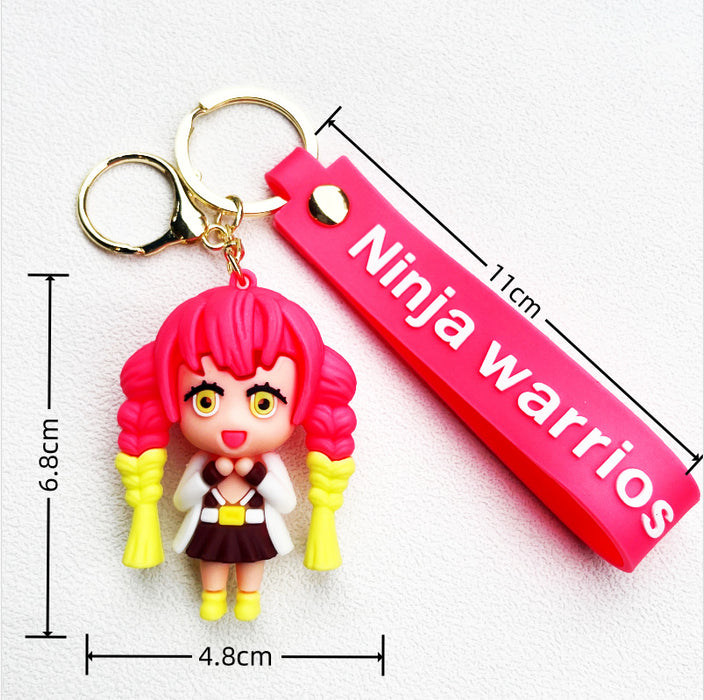 Wholesale PVC cartoon doll Keychain JDC-KC-WuYi092