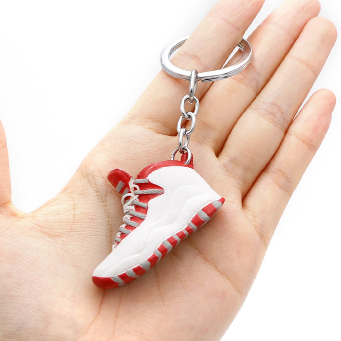 Wholesale PVC Shoe Model Keychain JDC-KC-QLPing003