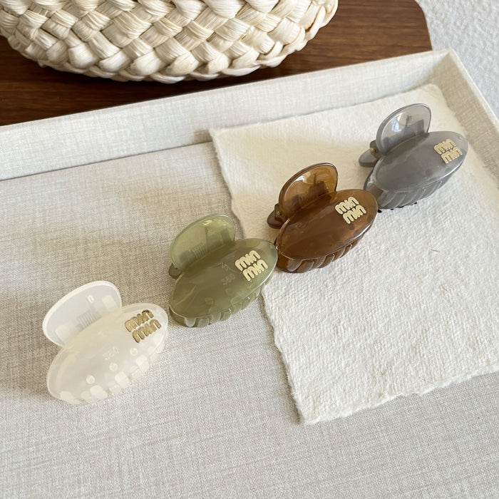 Wholesale Gold Label Double Grasp Clip Small Half Tie Broken Hair Mini Hair Clip Low Hair Volume High Tail Half Tie Shark Clip