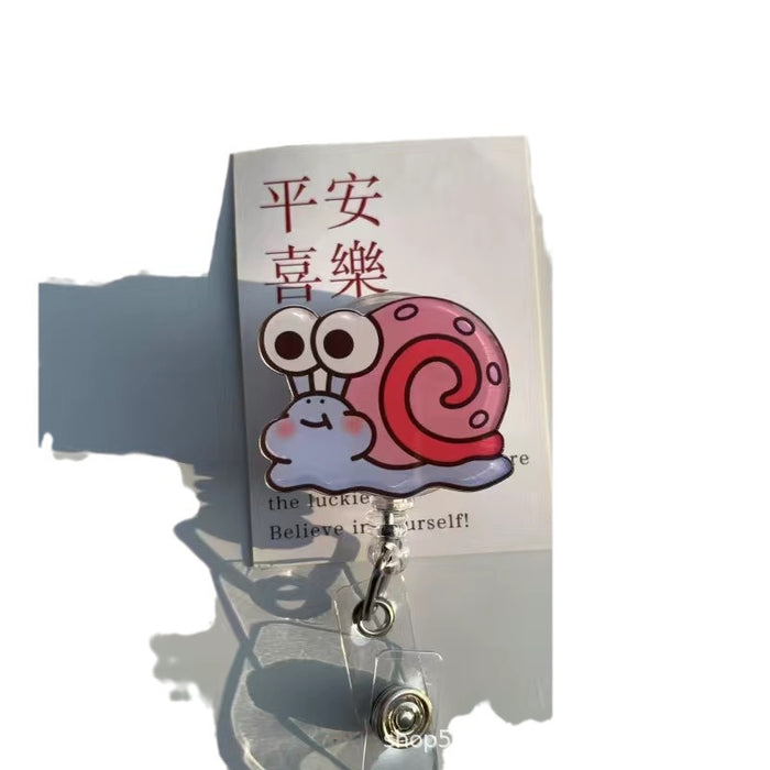 Wholesale ABS Cartoon Scroll Keychain JDC-KC-ChenPin002