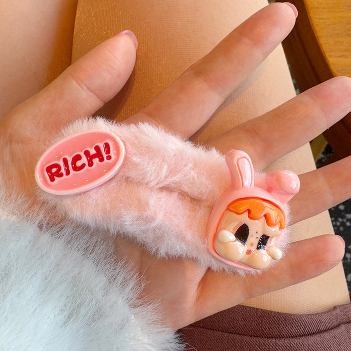 Wholesale Hairpin Cute Little Doll Jewelry Clip Spice Girls New Style Bangs Clip Seamless Broken Hairpin Hair Accessories