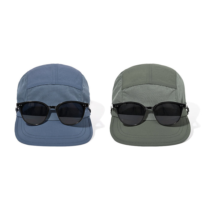 Wholesale Quick drying duckbill cap workwear splicing outdoor baseball cap hiking cap