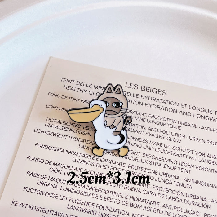 Wholesale Cartoon cute metal badge accessories