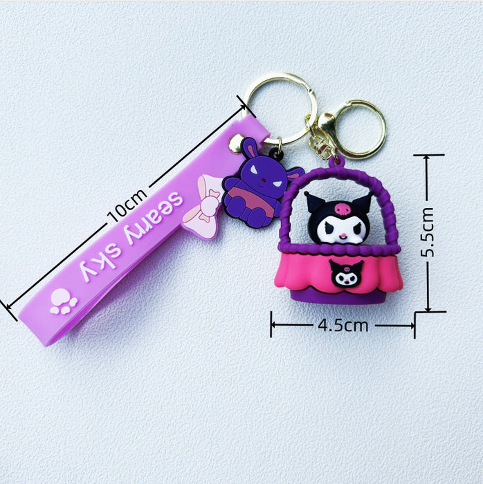 Wholesale PVC Cartoon Doll Keychain JDC-KC-WuYi123