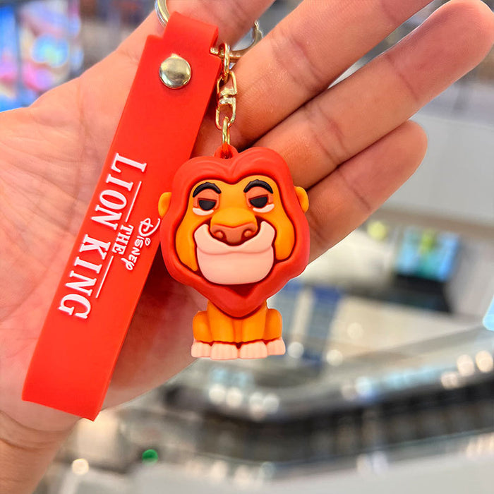 Wholesale Cute Lion King Cartoon PVC Keychains JDC-KC-MiaoY067