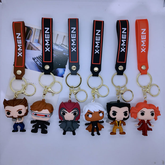 Wholesale New cross-border creative cartoon doll key chain pendant bag car key chain Accessories