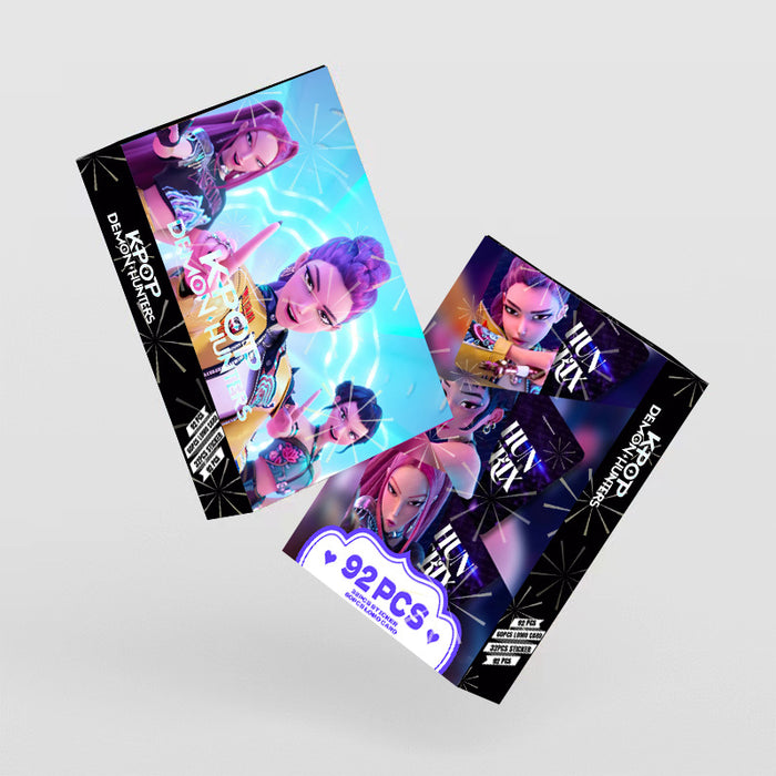 Wholesale 92Pcs cards double-sided cards  boxed collection cards  photo cards  greeting cards  bookmarks