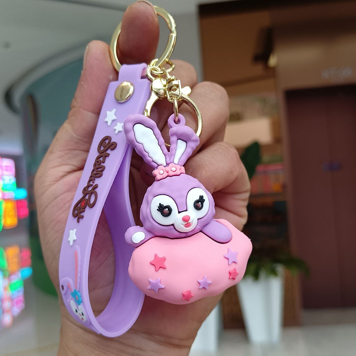 Wholesale PVC Cartoon Doll Keychain JDC-KC-YiChang007