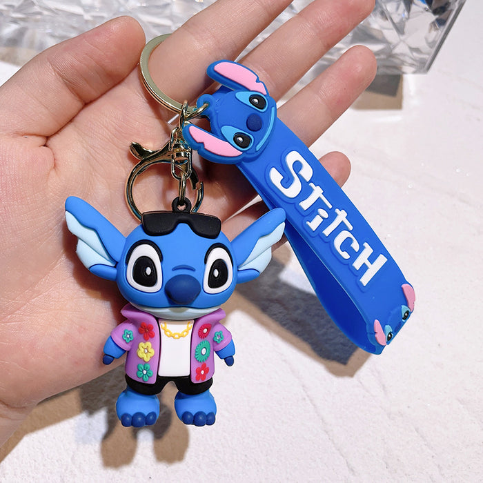 Wholesale Cartoon Silicone Doll Keychain JDC-KC-QiChao012