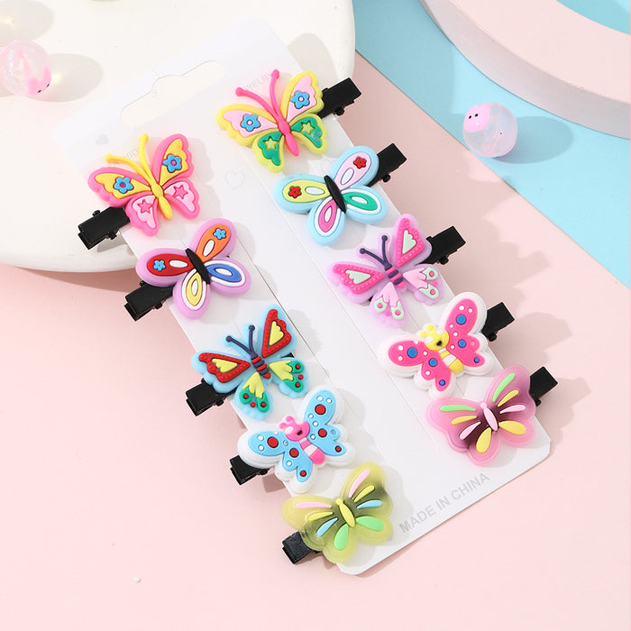 Wholesale 10pcs/14pcs Cute Cartoon Children's Side Clips JDC-HC-Zhuoa001