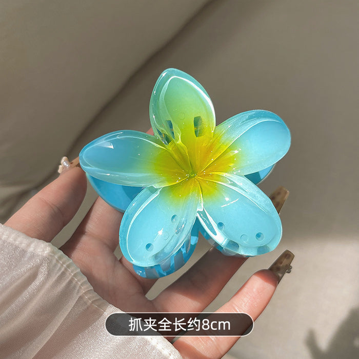 Wholesale Explosions Color Egg Flower Hair Clips
