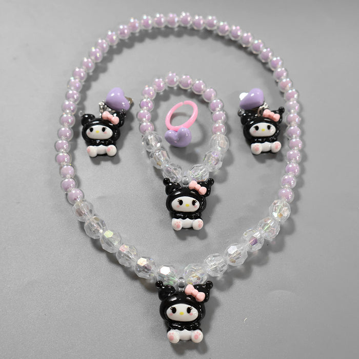 Wholesale Sweet Children Princess Jewelry Beaded Necklace