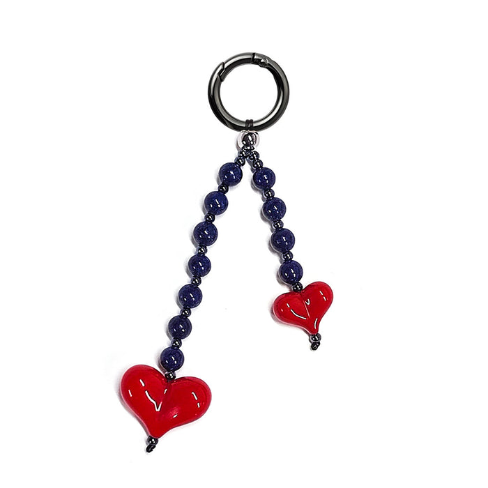 Wholesale  Keychain Love Key Chain DIY Hanging Ornaments Girls  Bag Small Pendant