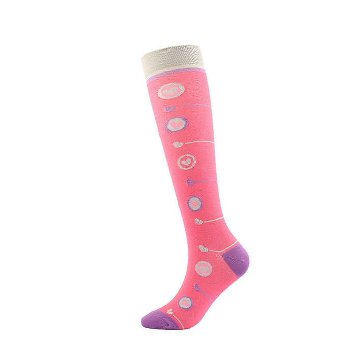 Wholesale Sock Nylons High Tube Breathable Sweat Absorbent Compression socks JDC-SK-ZhiH003