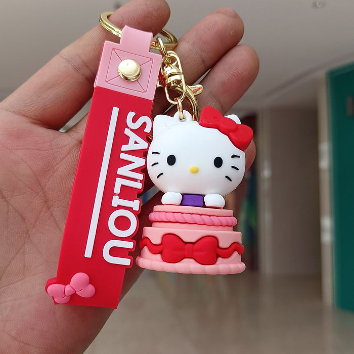 Wholesale Silicone Cartoon Doll Keychain JDC-KC-YChang001