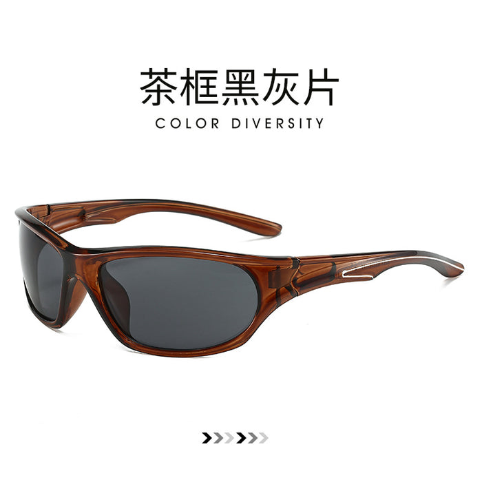 Wholesale Fashion sports sunglasses, outdoor cycling, hiking, running, windproof, dustproof, eye protection sports glasses