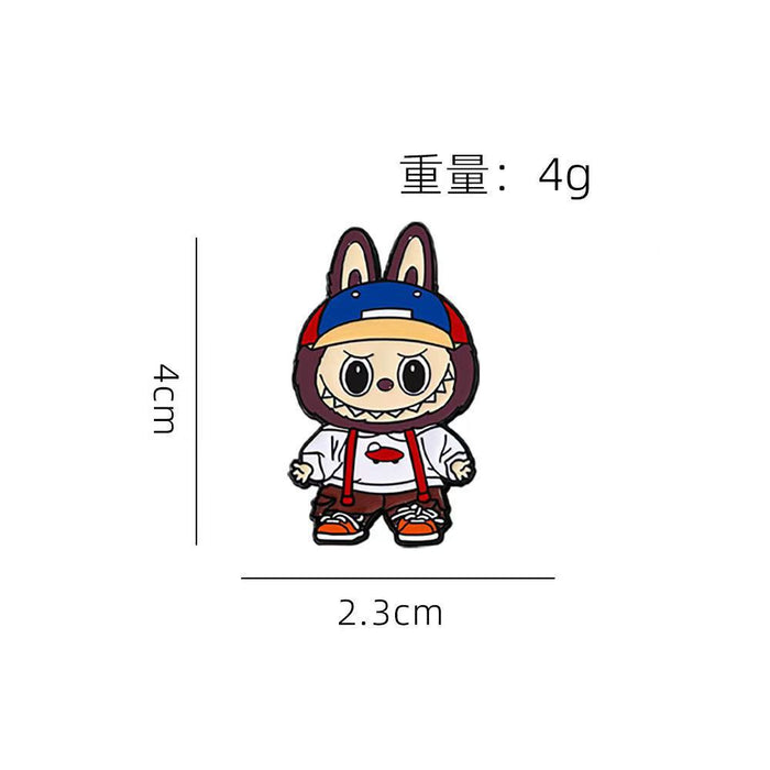 Wholesale Brooch Cute Forest Elf Metal Badge Cartoon Clothes Bag Accessories