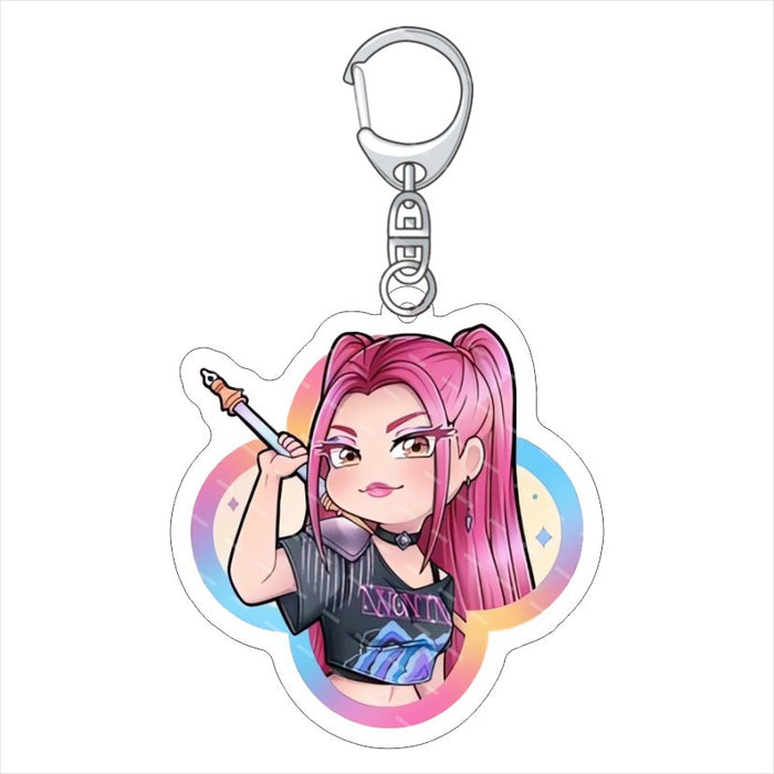 Wholesale K-POP Anime peripheral cute acrylic keychain
