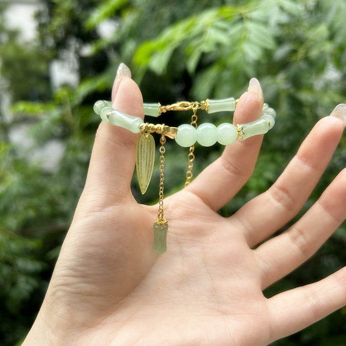 Wholesale Beaded chain niche design, high-end retro bracelet