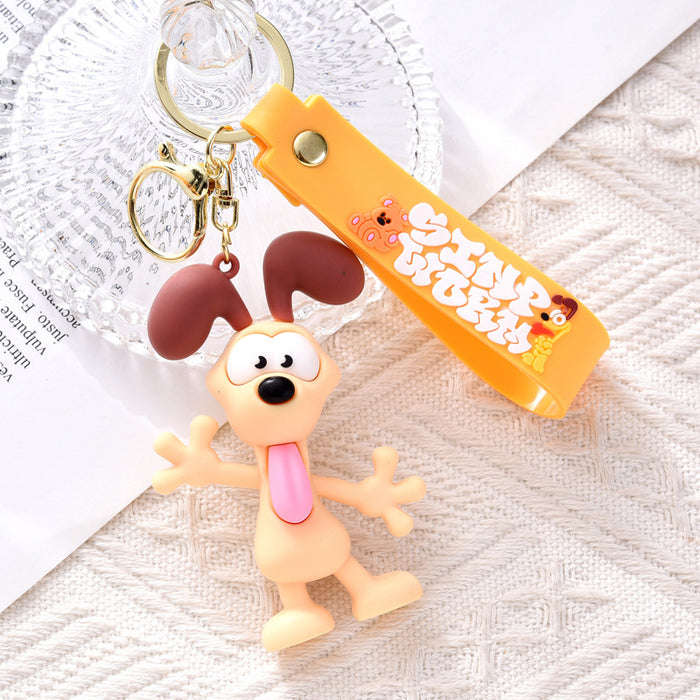 Wholesale Cute Cartoon Silicone Anime Keychain