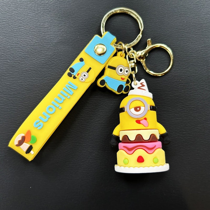 Wholesale PVC Cartoon Doll Keychain JDC-KC-WuYi039