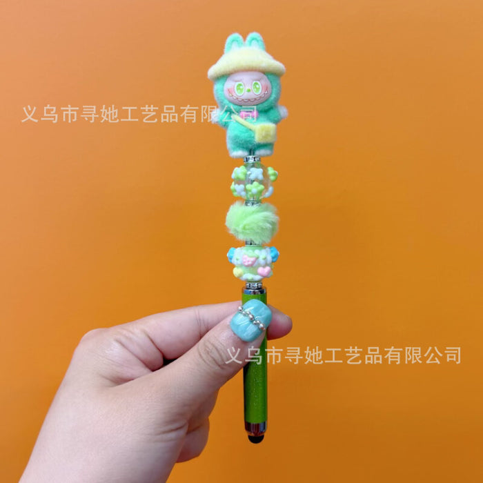 Wholesale DIY Cute Beaded Pen for Mobile Phones and Tablets Touch Screen Gel Ballpoint Pen