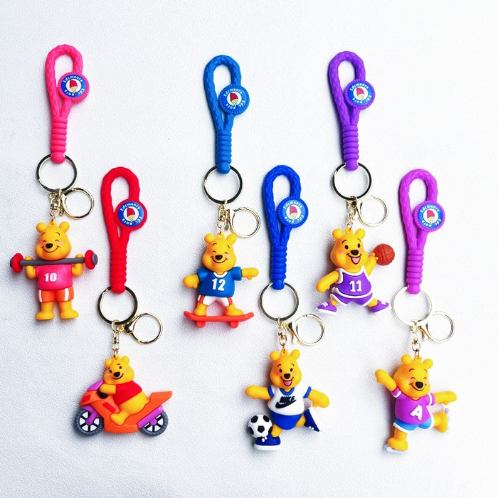 Wholesale PVC Cartoon Doll Keychain JDC-KC-WuYi189